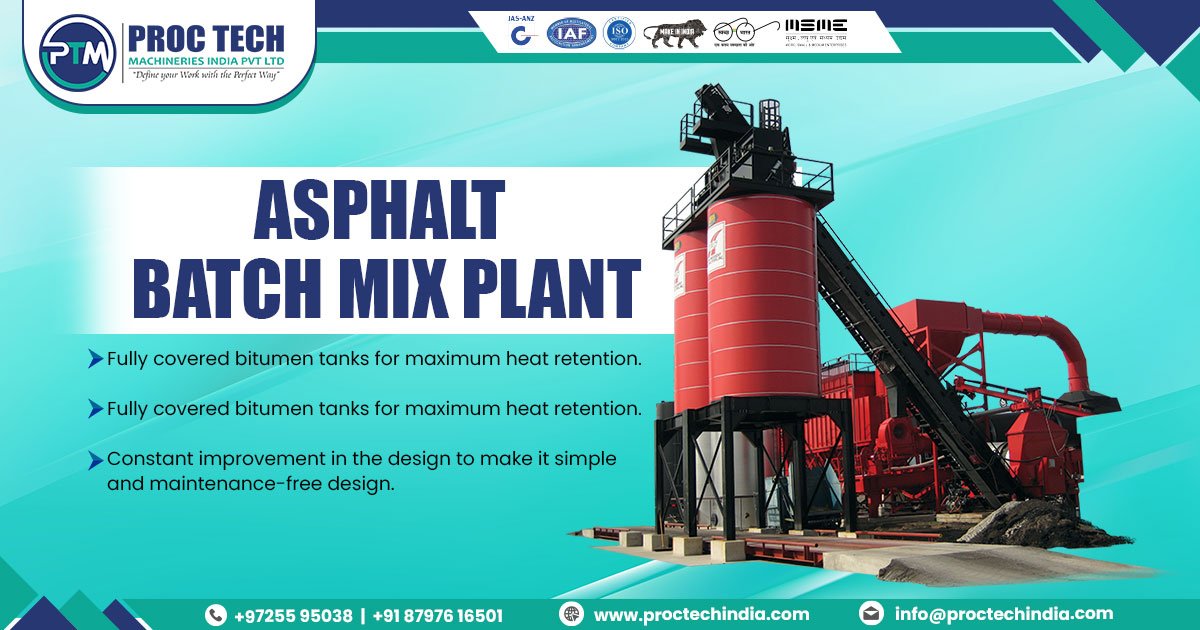 Asphalt Batch Mix Plant in Uttar Pradesh