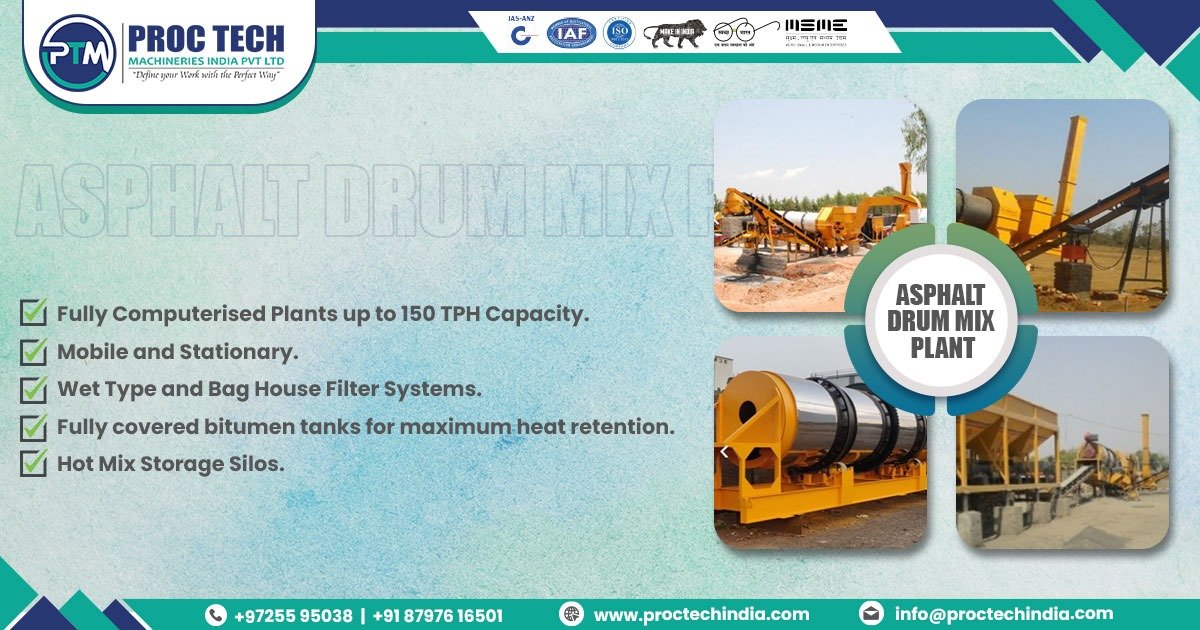 Asphalt Drum Mix Plant Manufacturer and Supplier