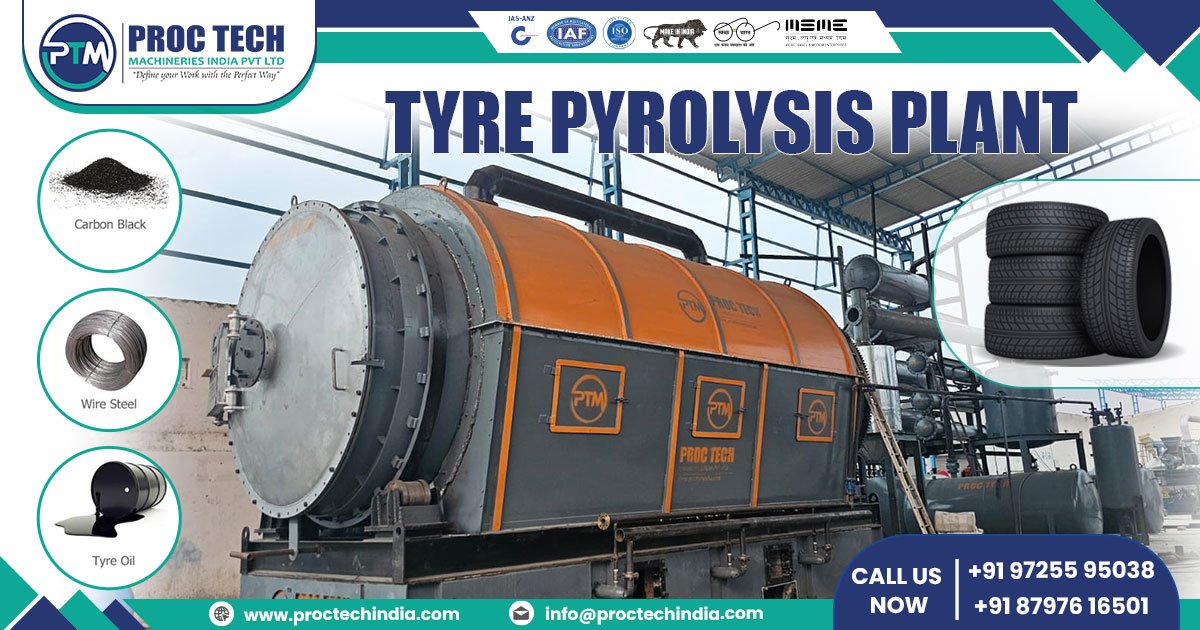 Tyre Pyrolysis Plant in Nashik