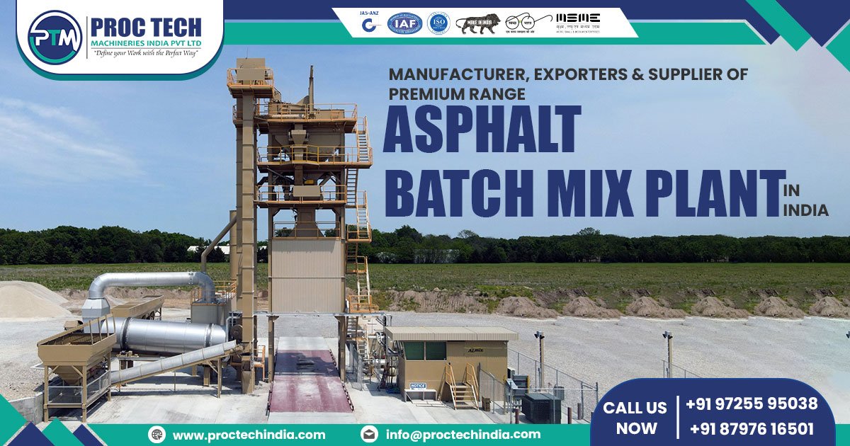 Asphalt Batch Mix Plant in Bihar