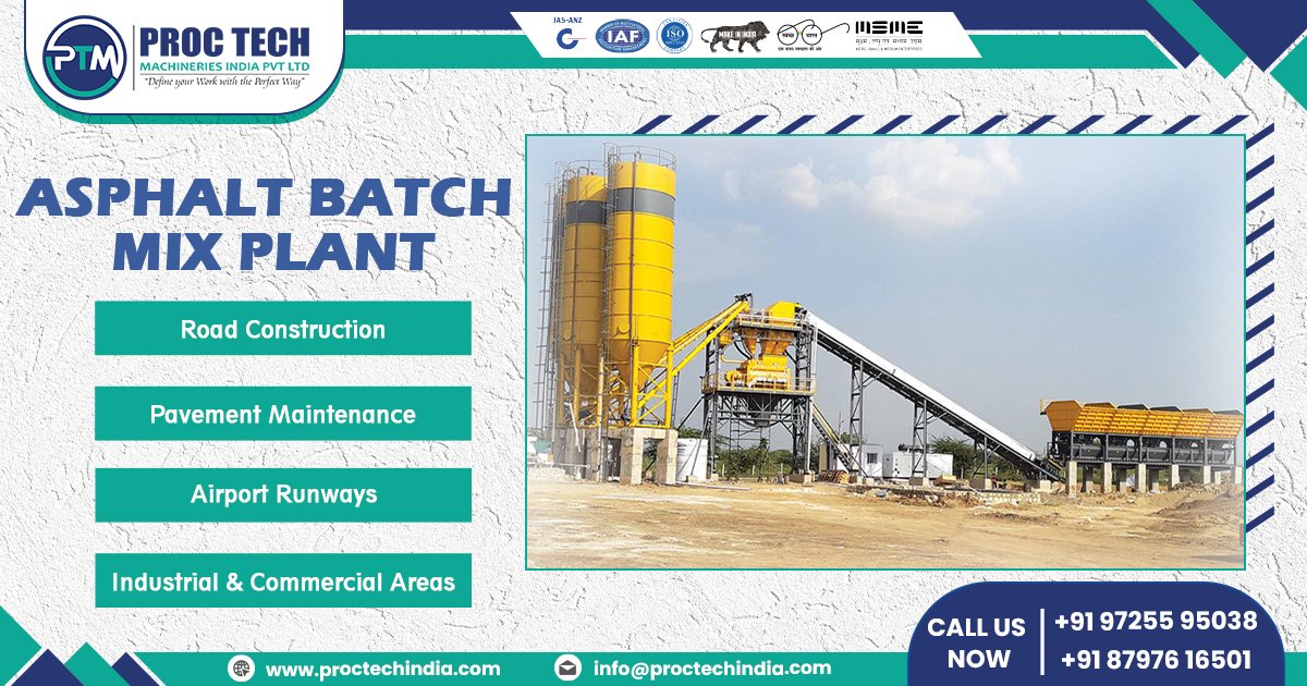 Asphalt Batch Mix Plant in Jharkhand