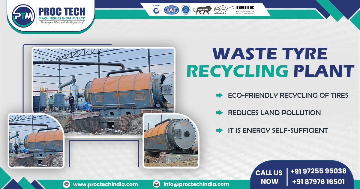 Waste Tyre Recycling Plant in Tamil Nadu