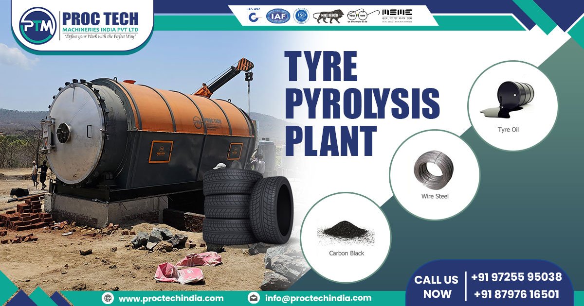Tyre Pyrolysis Plant in Gujarat