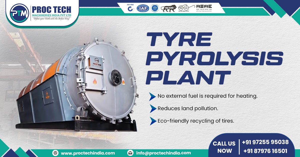 Tyre Pyrolysis Plant in Jharkhand