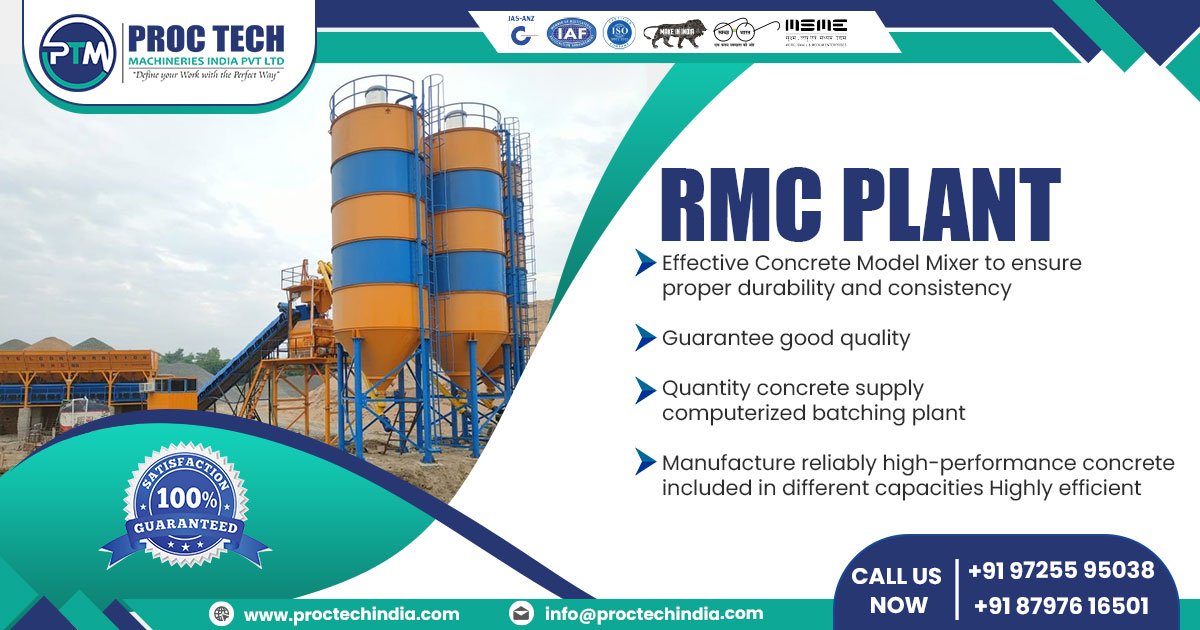 Ready Mix Concrete Plant in Jharkhand