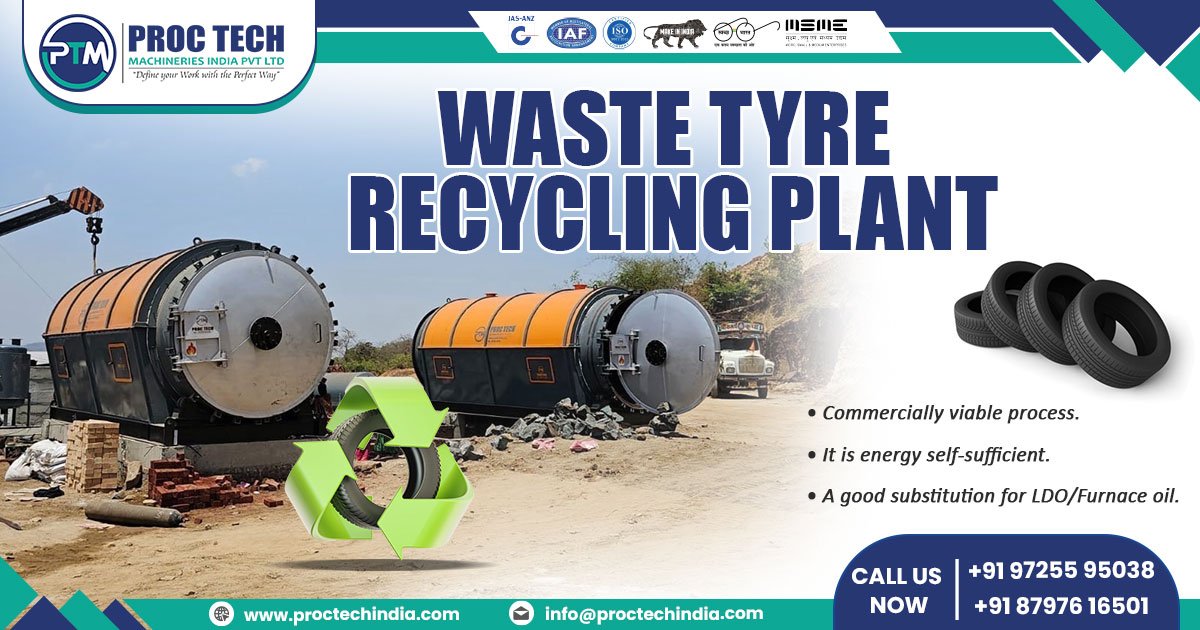 Waste Tyre Recycling Plant in Uttar Pradesh