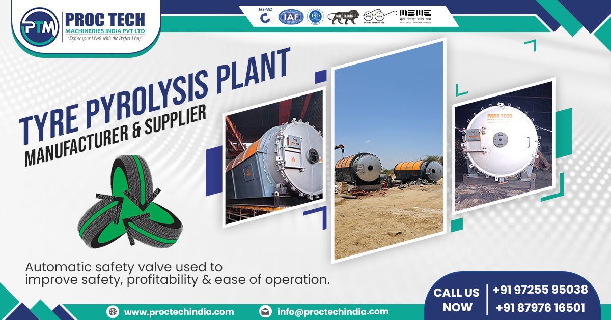 Tyre Pyrolysis Plant in Uttar Pradesh