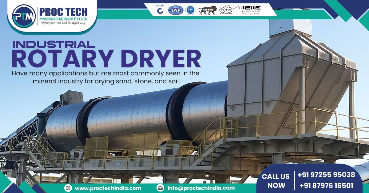 Industrial Rotary Dryer in Maharashtra