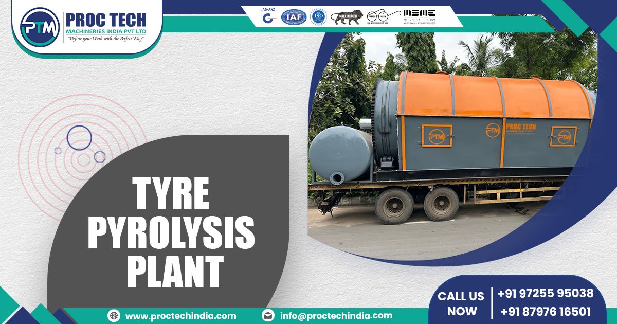 Tyre Pyrolysis Plant in Madhya Pradesh