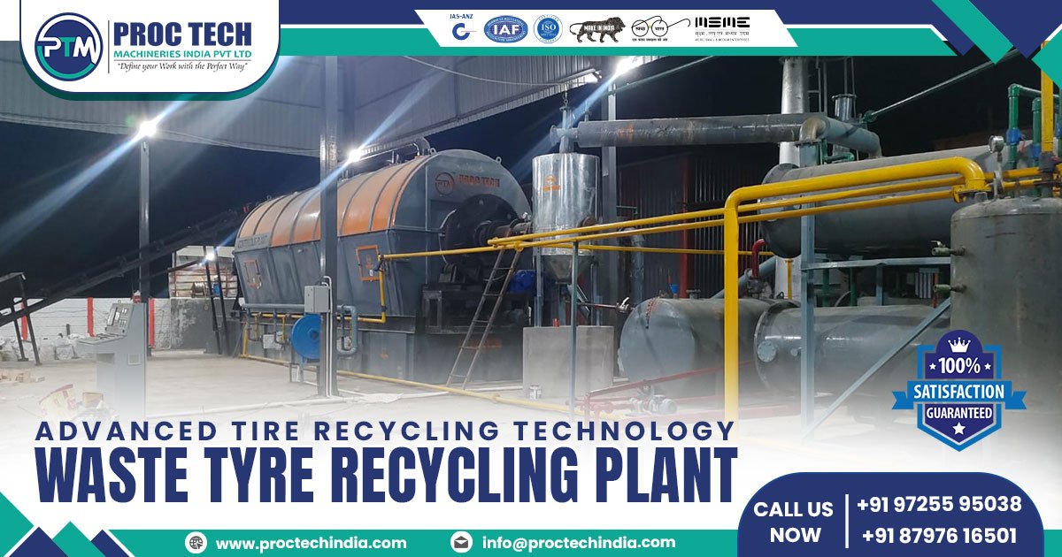Waste Tyre Recycling Plant in Haryana