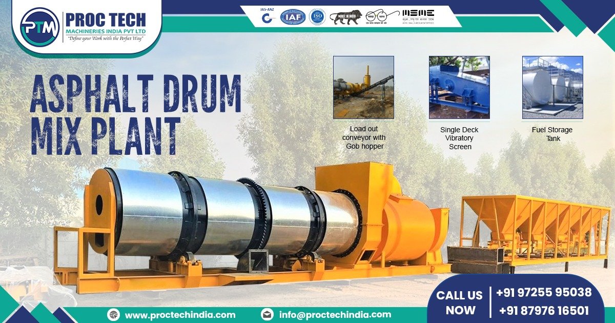 Asphalt Drum Mix Plant in Chhattisgarh