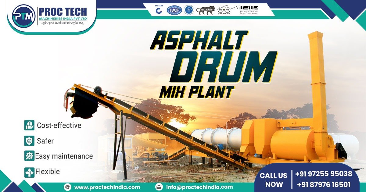 Asphalt Drum Mix Plant in Haryana