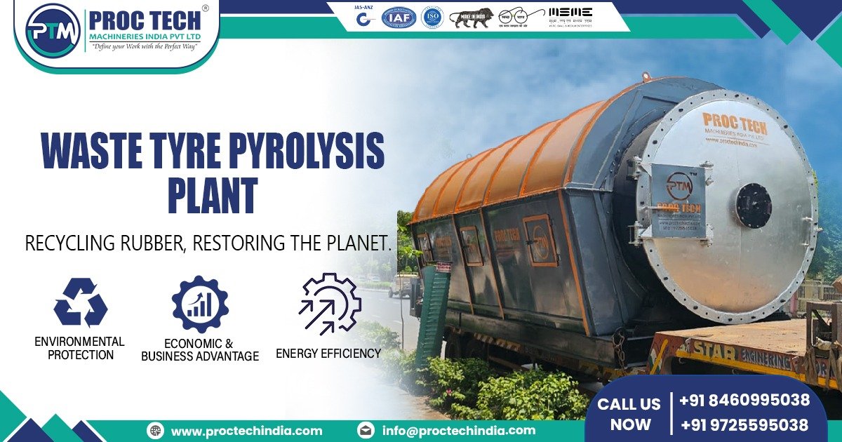 Waste Tyre Pyrolysis Plant in Maharashtra