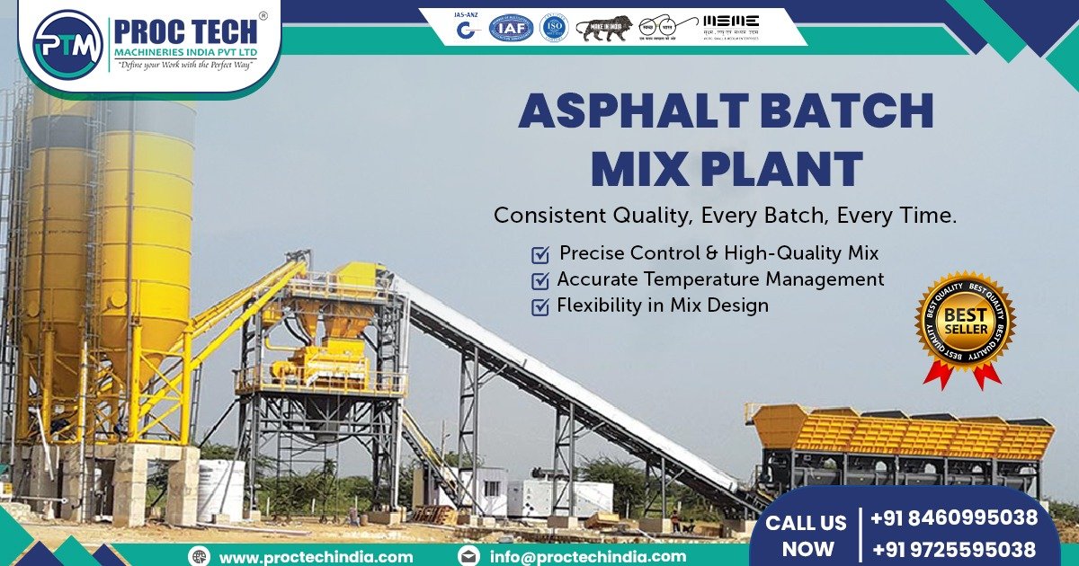 Asphalt Batch Mix Plant in Maharashtra