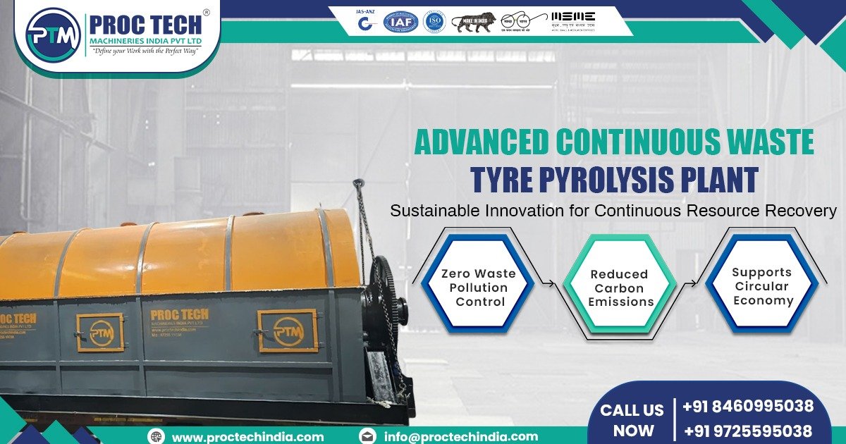 Advanced Continuous Waste Tyre Pyrolysis Plant in Thailand