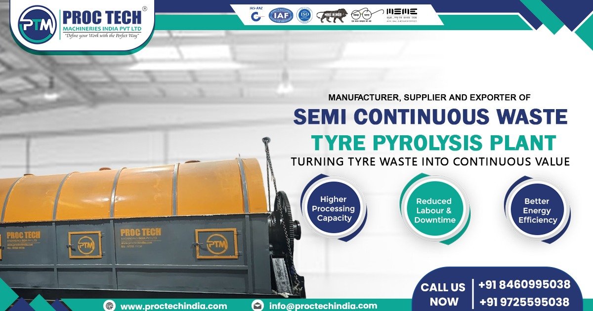 Semi Continuous Waste Tyre Pyrolysis Plant in Nepal