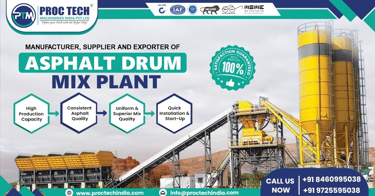 Asphalt Drum Mix Plant in Chhattisgarh