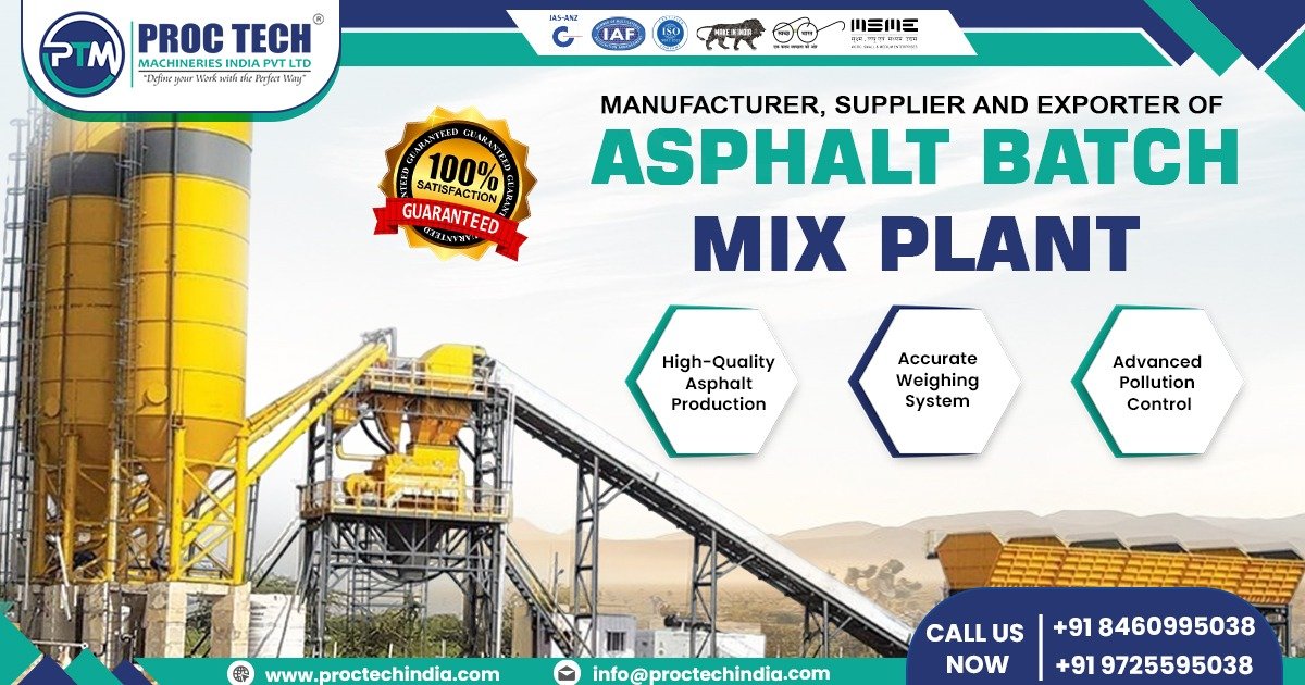 Asphalt Batch Mix Plant in Chhattisgarh