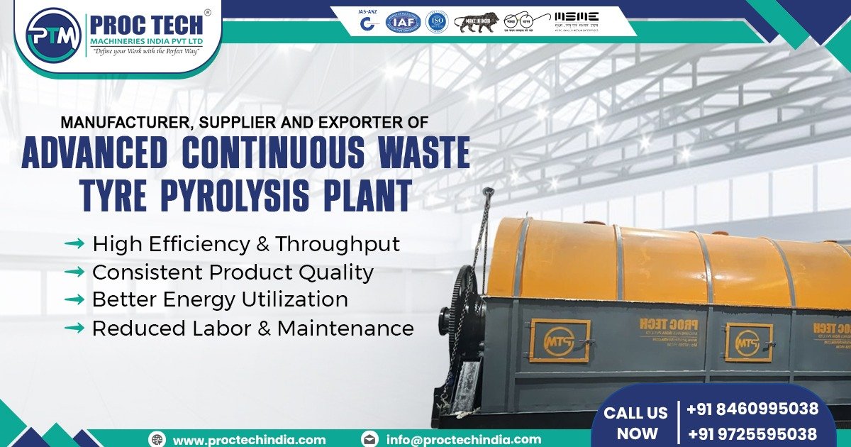 Advanced Continuous Waste Tyre Pyrolysis Plant in Nigeria